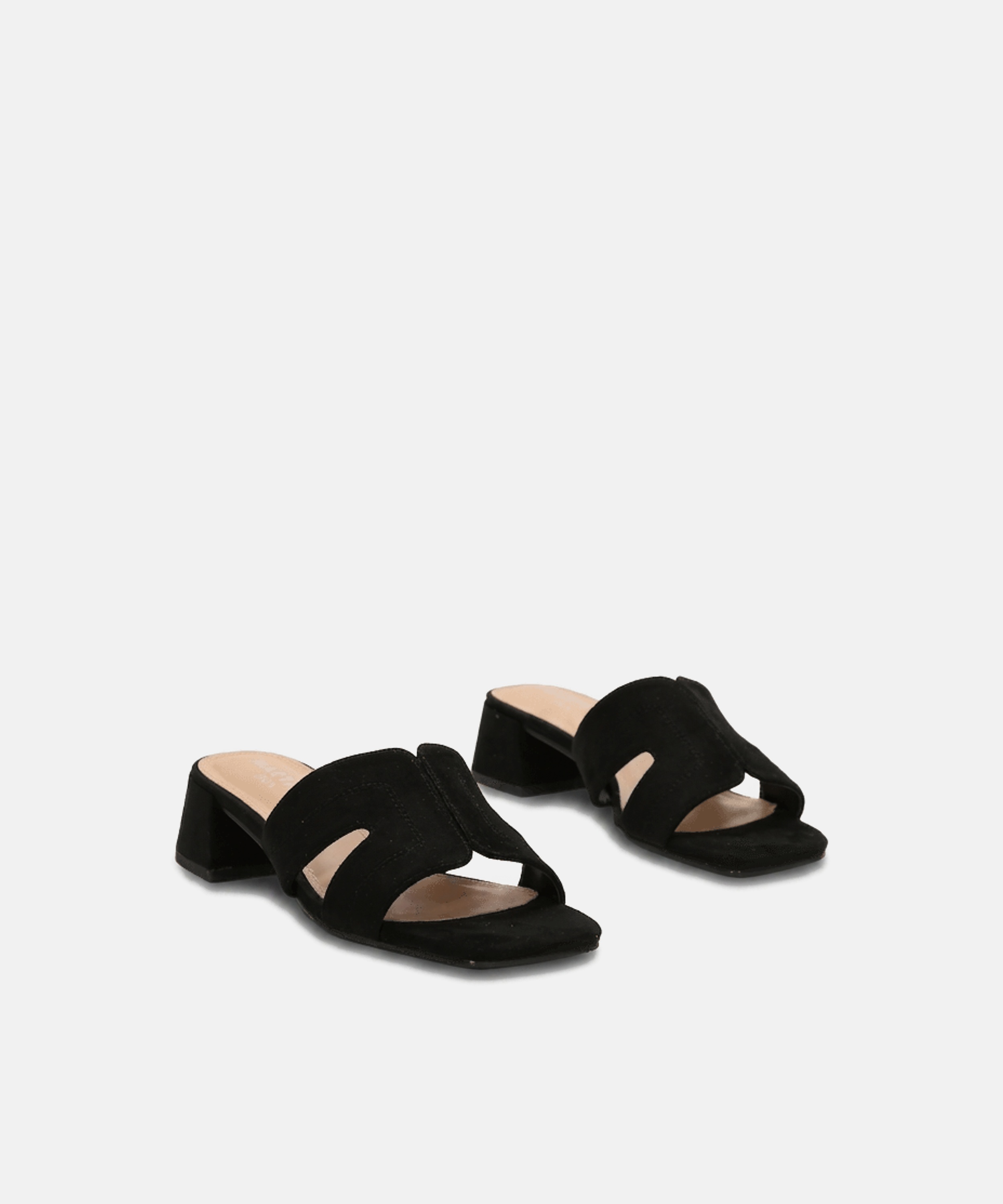 Sandalia mule tac&oacute;n bajo image number null